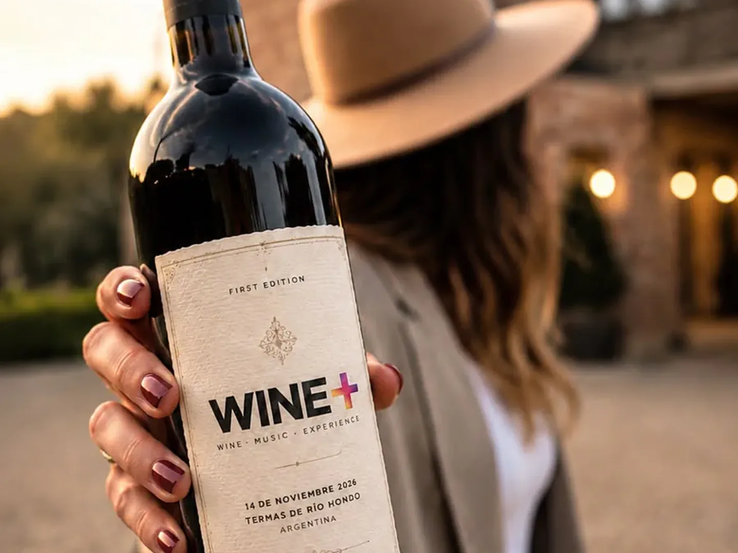 La botella conmemorativa de WINE+ First Edition
